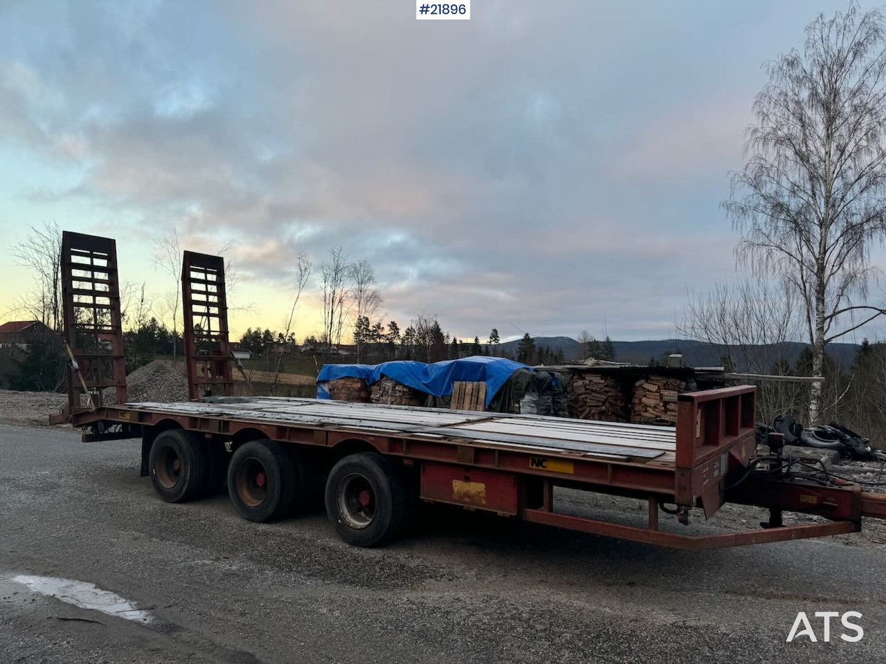 NC BT-24 3-akslet maskinkjerre - Remolque góndola rebajadas: foto 3 NC BT-24 3-akslet maskinkjerre - Remolque góndola rebajadas: foto 3