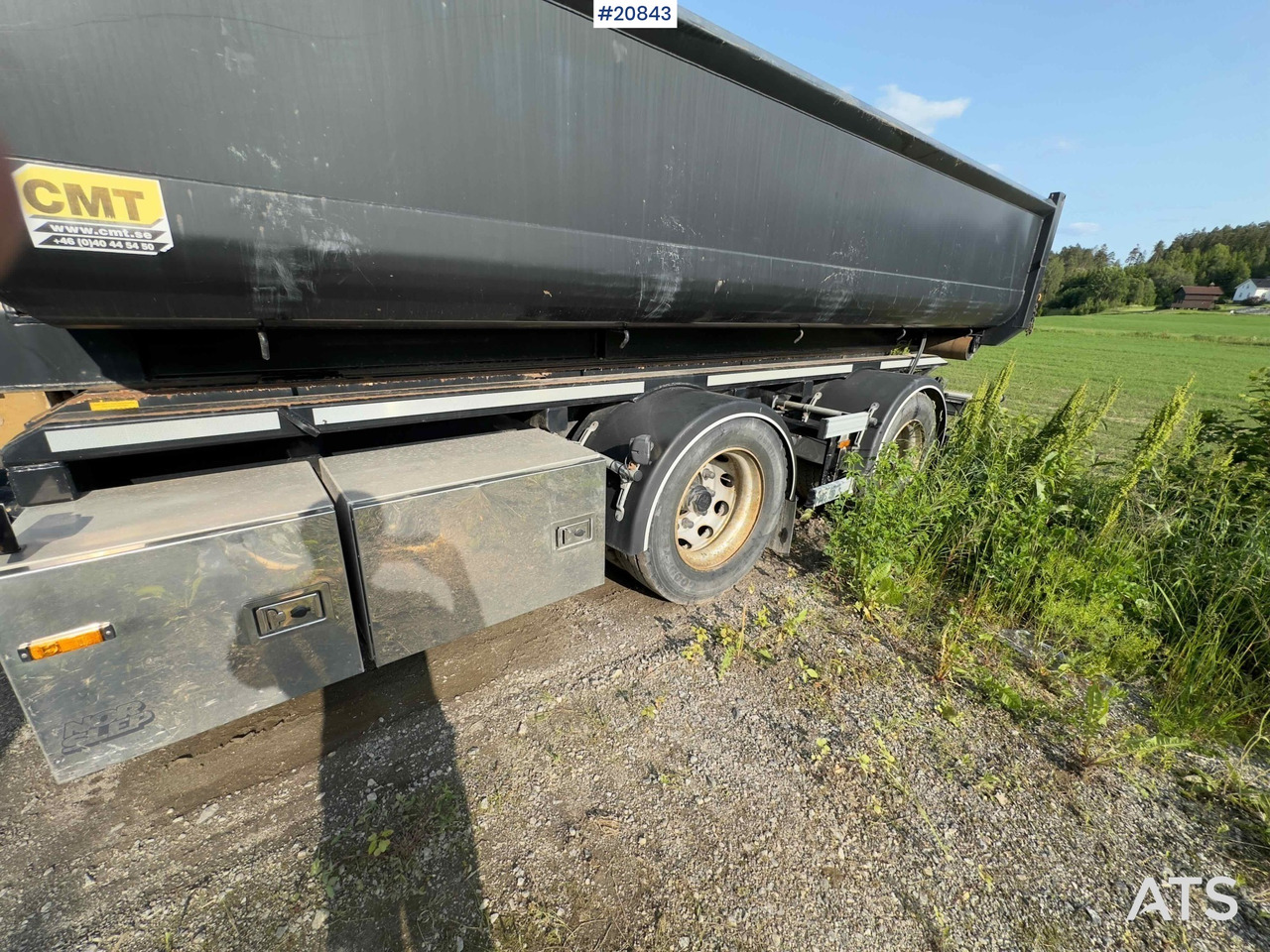 NOR SLEP 2 akslet krokhenger med tipp - Remolque multilift/ Portacontenedores de cadenas: foto 3 NOR SLEP 2 akslet krokhenger med tipp - Remolque multilift/ Portacontenedores de cadenas: foto 3