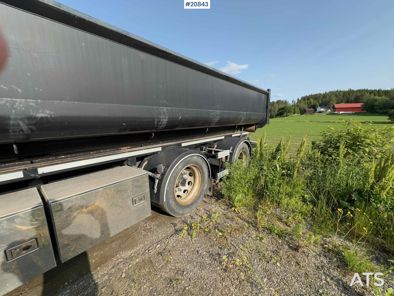 NOR SLEP 2 akslet krokhenger med tipp - Remolque multilift/ Portacontenedores de cadenas: foto 4 NOR SLEP 2 akslet krokhenger med tipp - Remolque multilift/ Portacontenedores de cadenas: foto 4