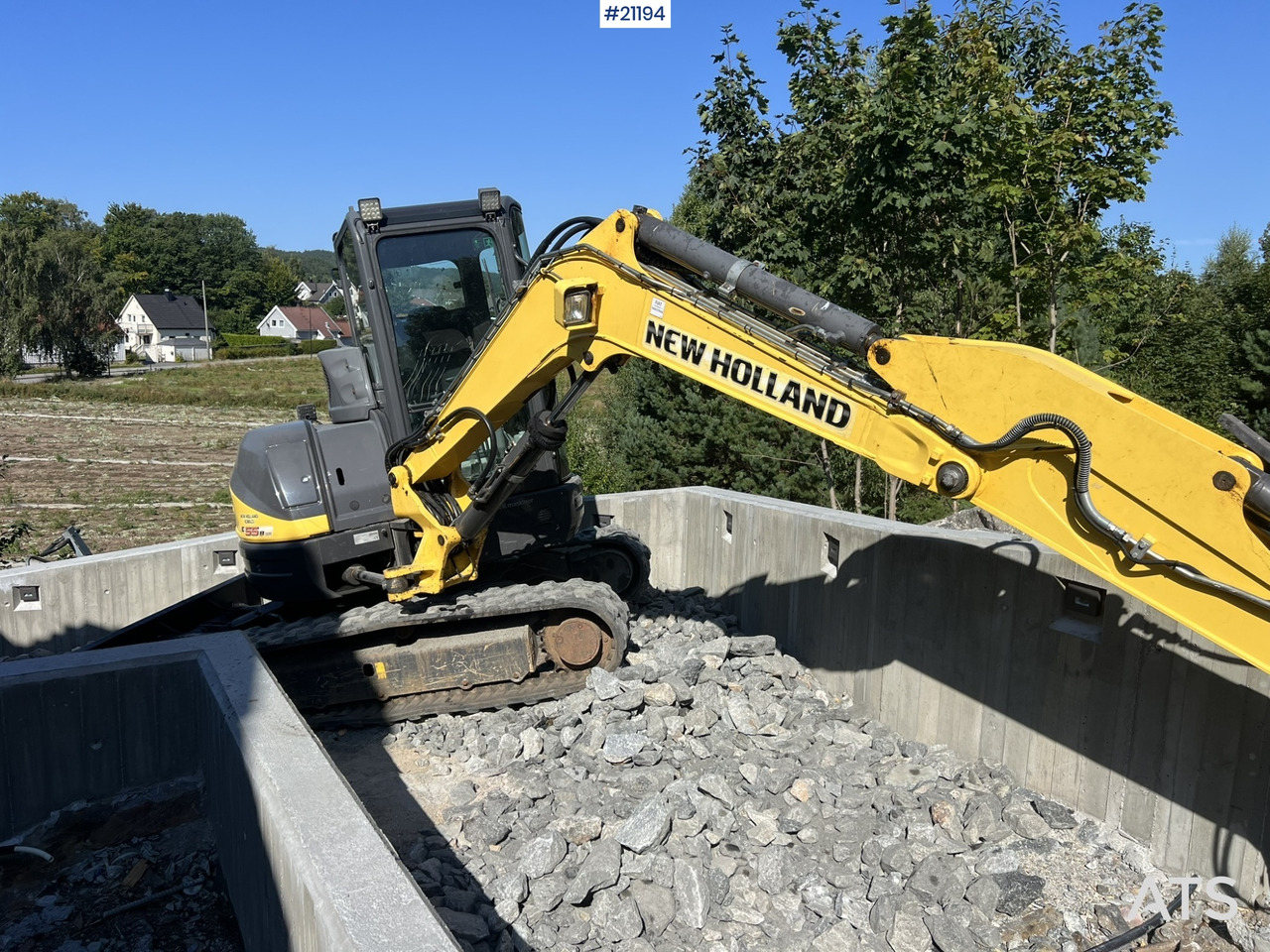 New Holland E55B - Excavadora de cadenas: foto 5 New Holland E55B - Excavadora de cadenas: foto 5