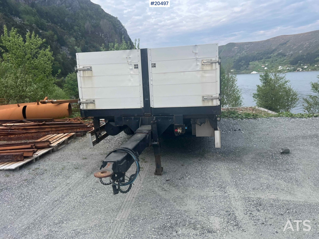 Nor-Slep 3 Akslet - Remolque plataforma/ Caja abierta: foto 5 Nor-Slep 3 Akslet - Remolque plataforma/ Caja abierta: foto 5