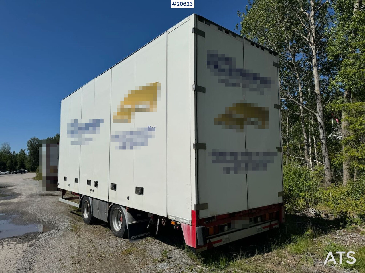 Nor Slep Cabinet trailer w/ full side opening - Remolque caja cerrada: foto 5 Nor Slep Cabinet trailer w/ full side opening - Remolque caja cerrada: foto 5