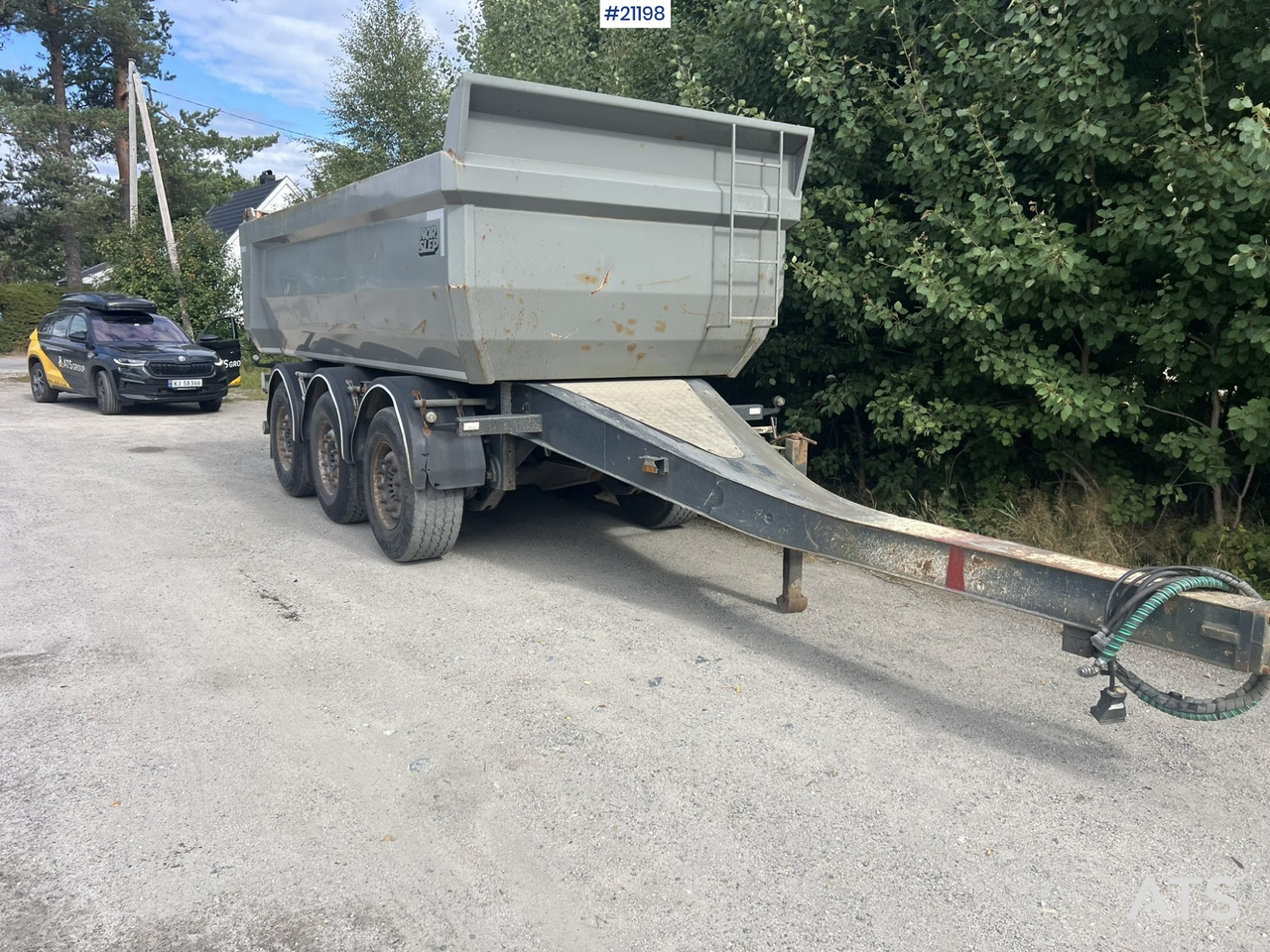 Norslep 3 akslet tipphenger - Remolque volquete: foto 2 Norslep 3 akslet tipphenger - Remolque volquete: foto 2
