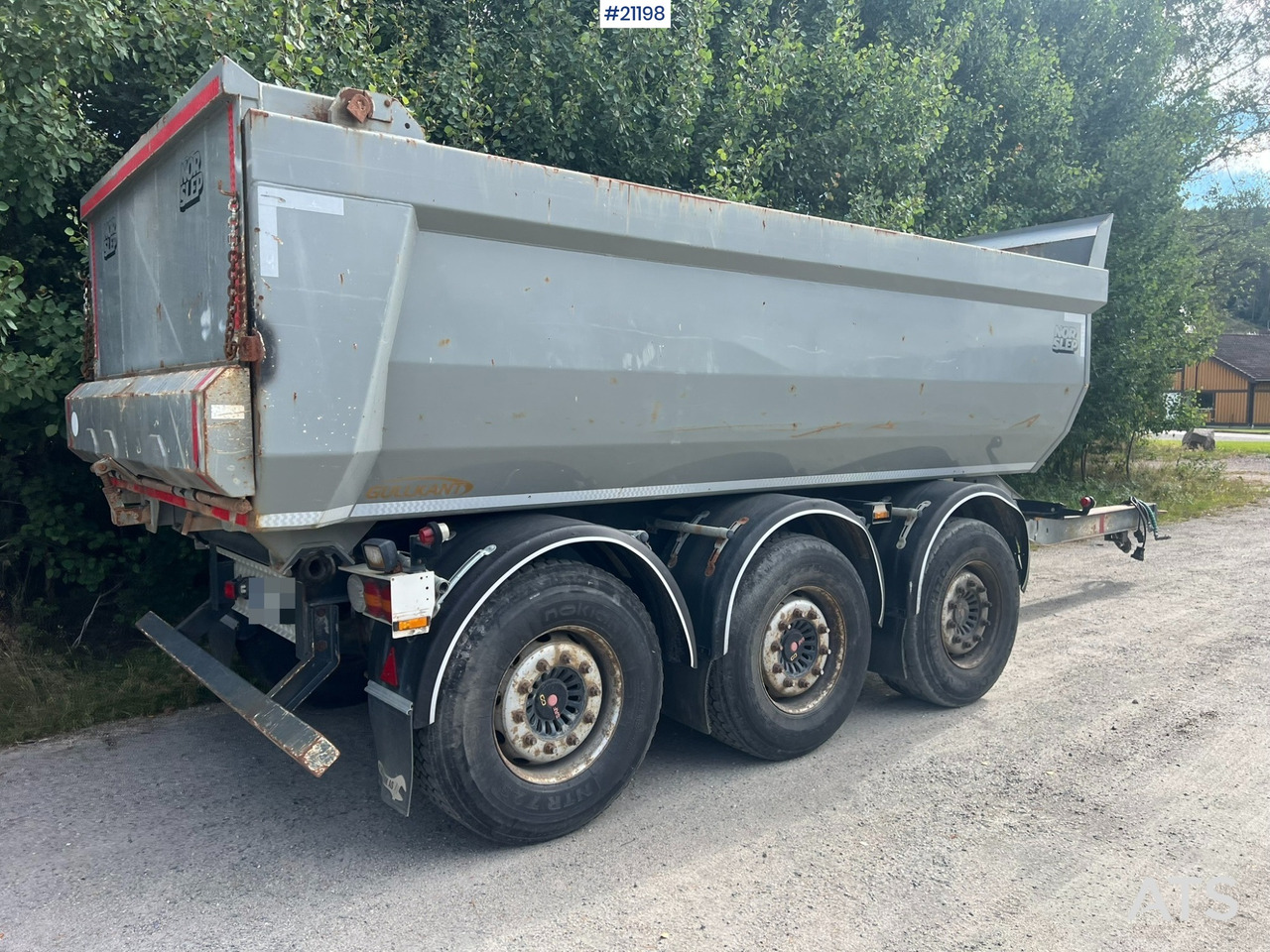 Norslep 3 akslet tipphenger - Remolque volquete: foto 5 Norslep 3 akslet tipphenger - Remolque volquete: foto 5