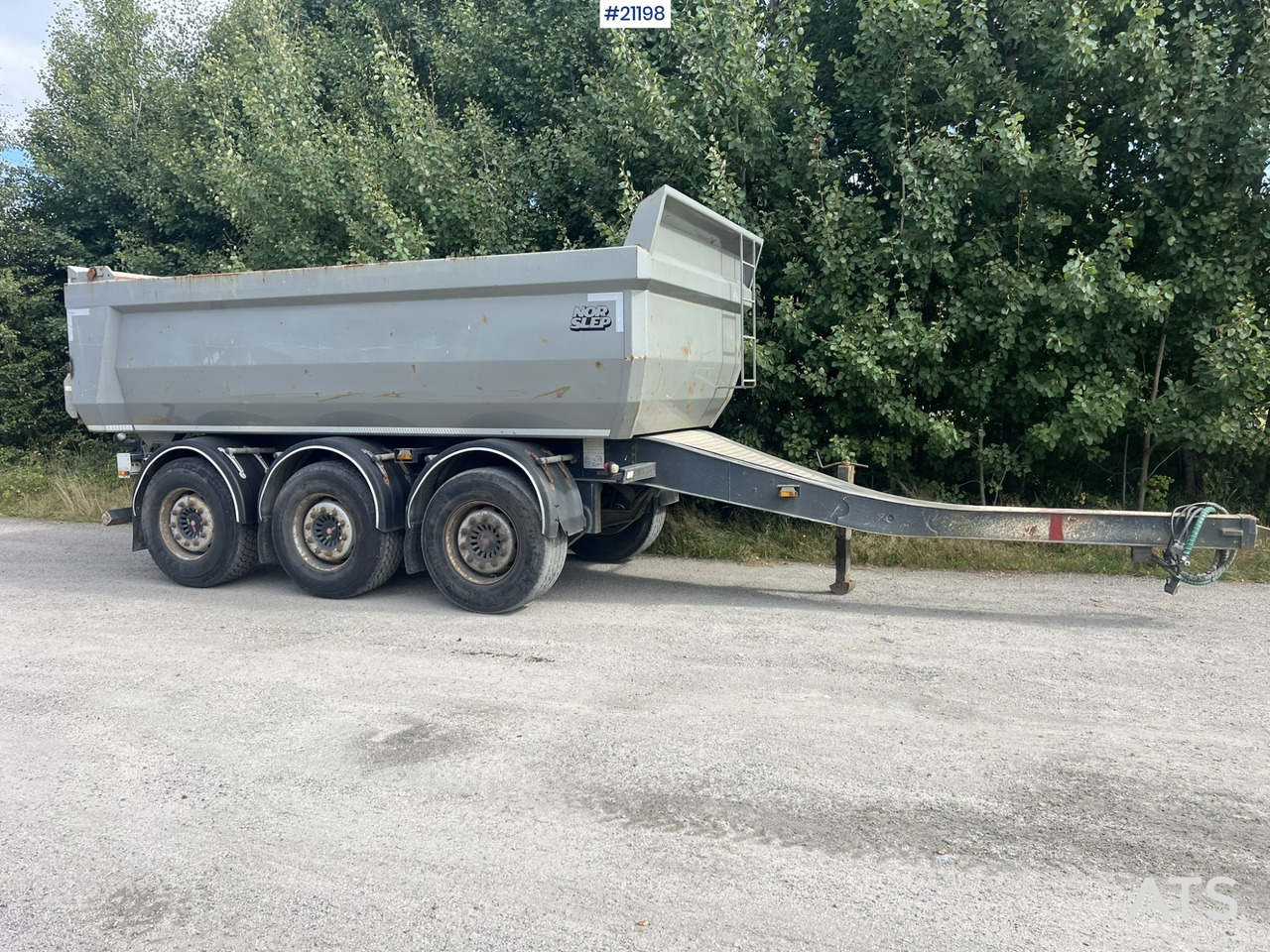 Norslep 3 akslet tipphenger - Remolque volquete: foto 3 Norslep 3 akslet tipphenger - Remolque volquete: foto 3