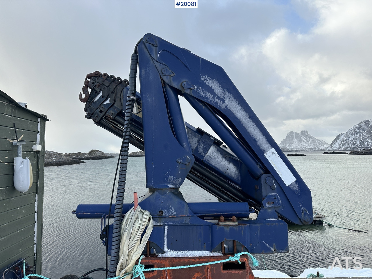 Palfinger PK 14080 C kran m/ hydraulikk pumpe - Grúa para camión: foto 1 Palfinger PK 14080 C kran m/ hydraulikk pumpe - Grúa para camión: foto 1