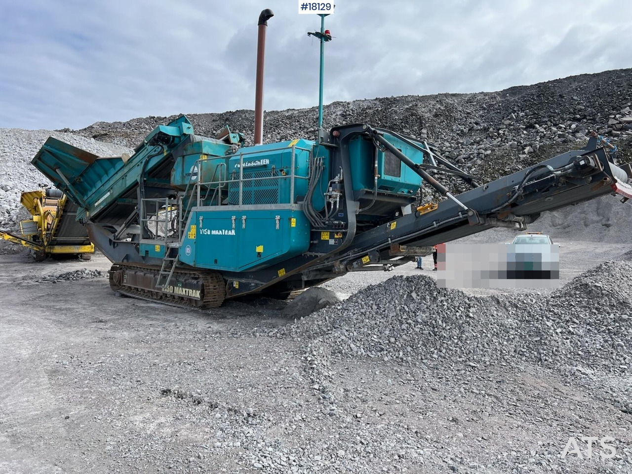 Powerscreen 1150 Maxtrak - Trituradora de cono: foto 4 Powerscreen 1150 Maxtrak - Trituradora de cono: foto 4