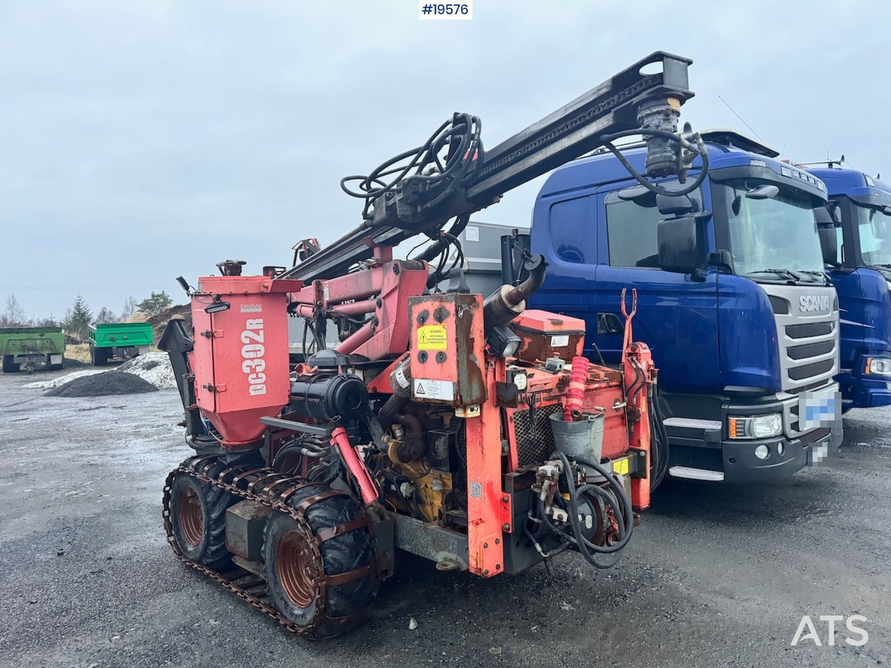 Perforadora Sandvik DC302R: foto 7