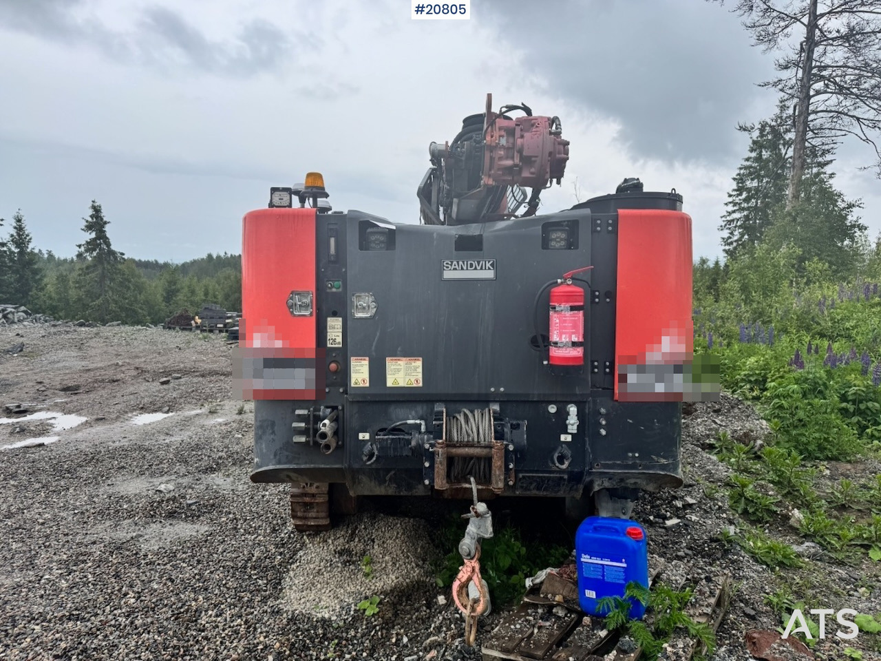Sandvik Dino DC400RI - Perforadora: foto 4 Sandvik Dino DC400RI - Perforadora: foto 4