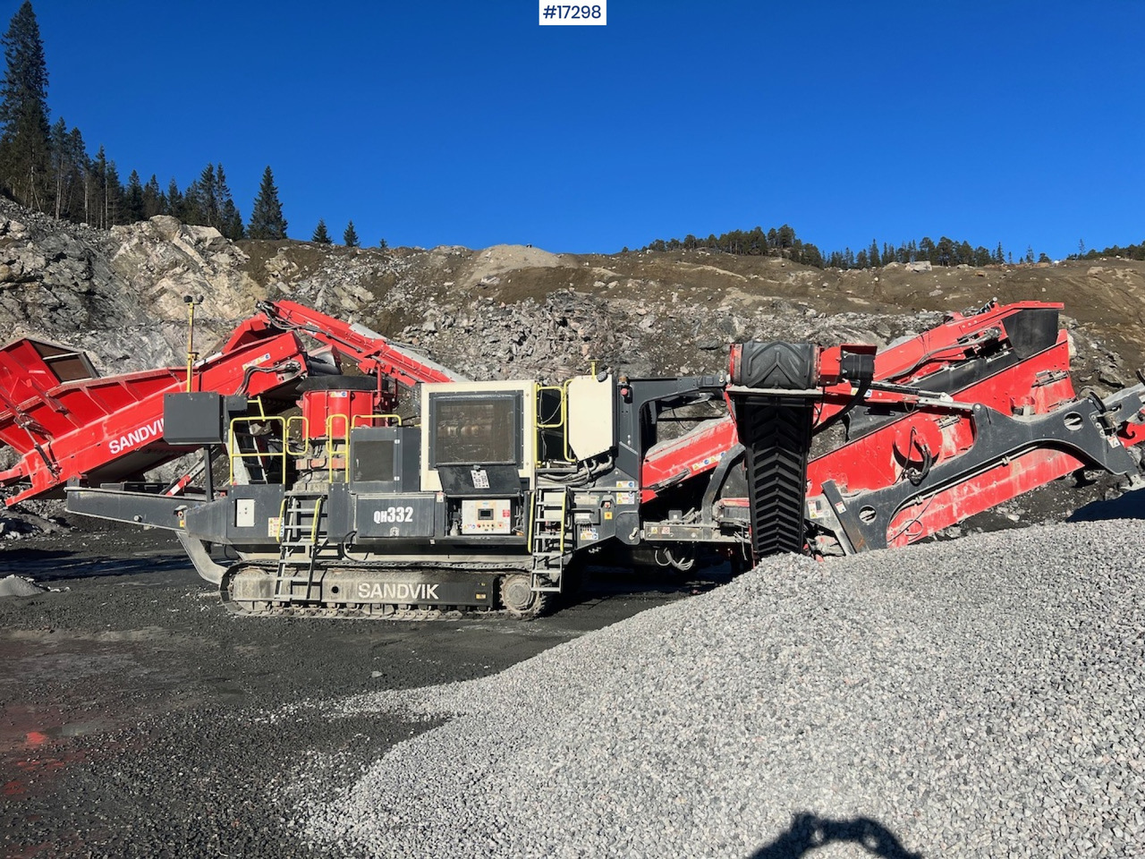Sandvik QH332 - Trituradora de cono: foto 4 Sandvik QH332 - Trituradora de cono: foto 4