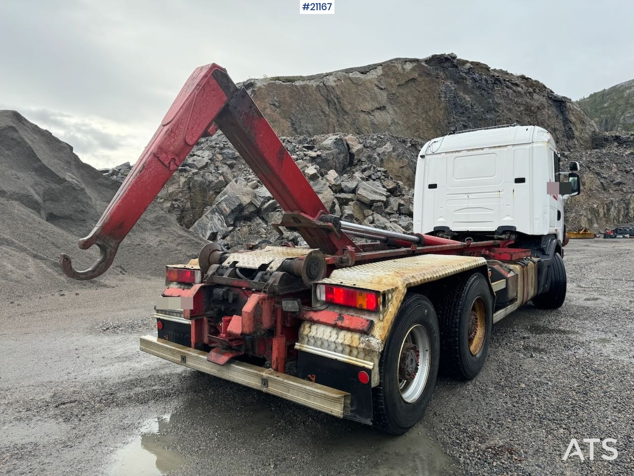 Camión multibasculante Scania 2003 Scania R164 6x4 Krokbil. Eu-godkjent til 06.2026: foto 6