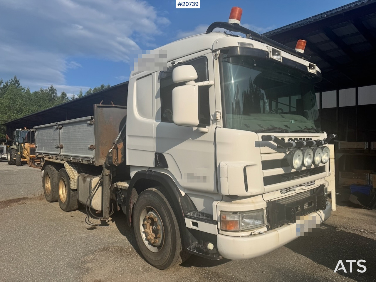 Scania P124 - Camión caja abierta, Camión grúa: foto 1 Scania P124 - Camión caja abierta, Camión grúa: foto 1