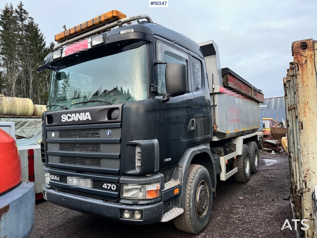 Scania R124 - Camión volquete: foto 1 Scania R124 - Camión volquete: foto 1