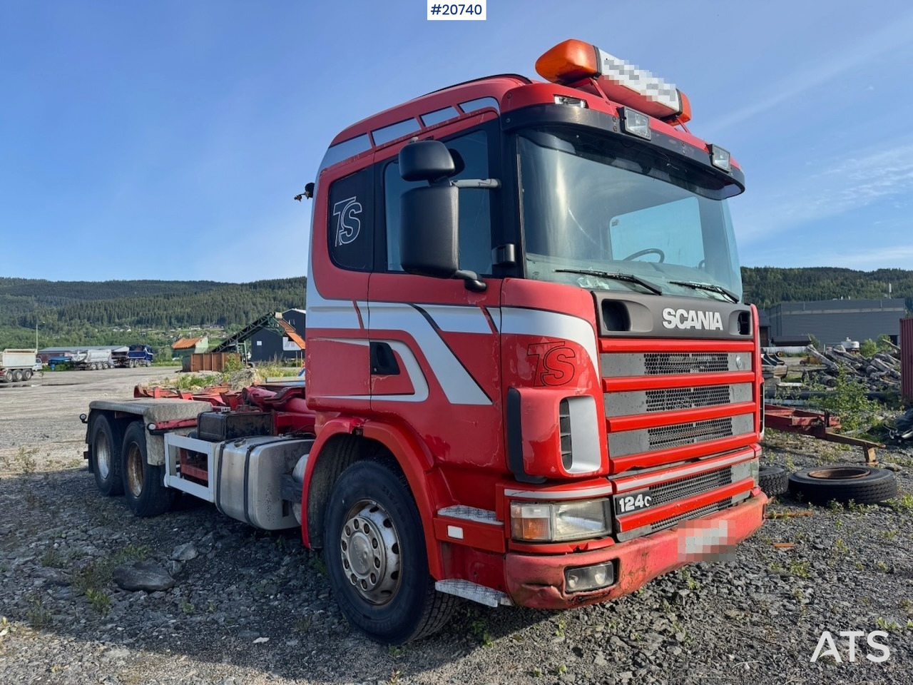 Scania R124 - Camión multibasculante: foto 1 Scania R124 - Camión multibasculante: foto 1