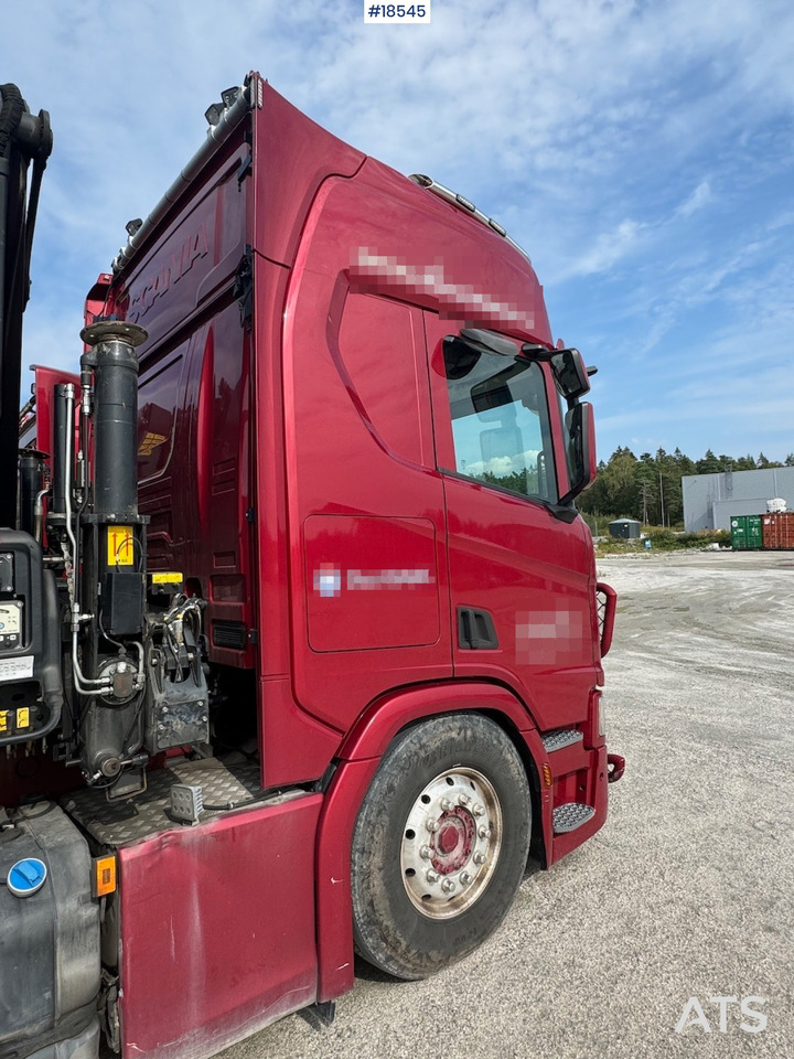 Camión caja abierta, Camión grúa Scania R500: foto 19