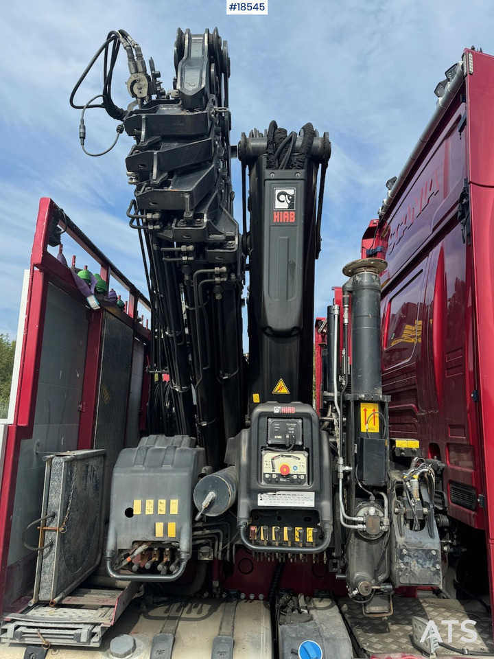 Camión caja abierta, Camión grúa Scania R500: foto 18