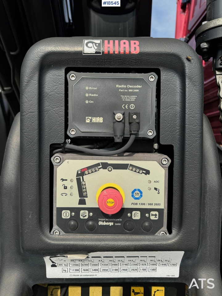 Camión caja abierta, Camión grúa Scania R500: foto 21