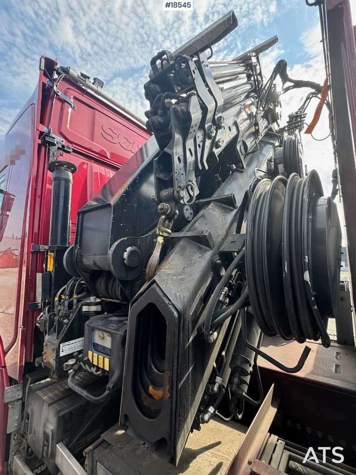 Camión caja abierta, Camión grúa Scania R500: foto 24