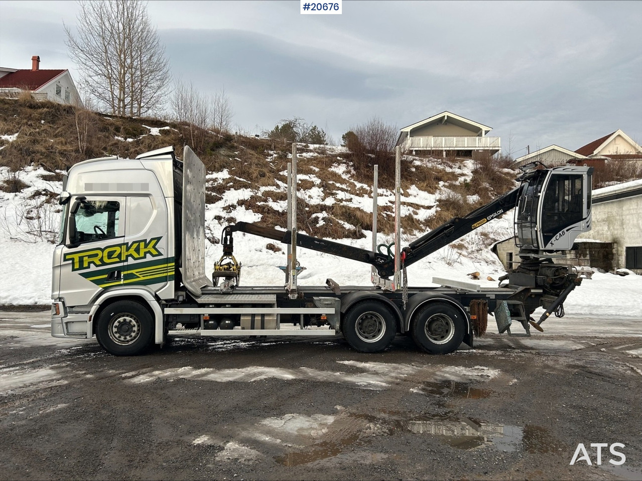 Scania R650 - Camión forestal: foto 1 Scania R650 - Camión forestal: foto 1