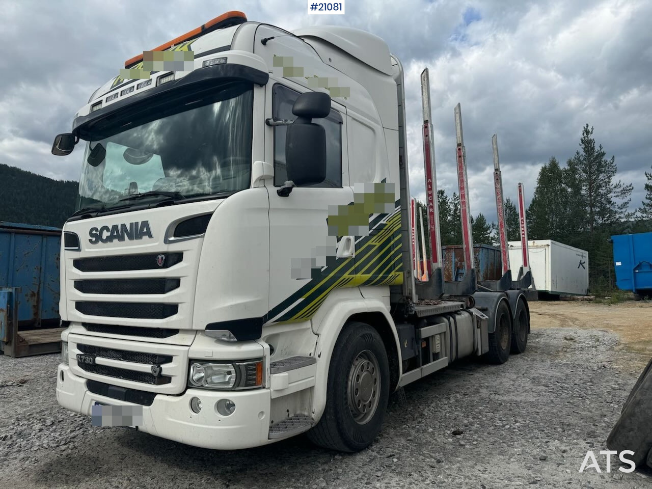 Scania R730 - Camión forestal: foto 1 Scania R730 - Camión forestal: foto 1