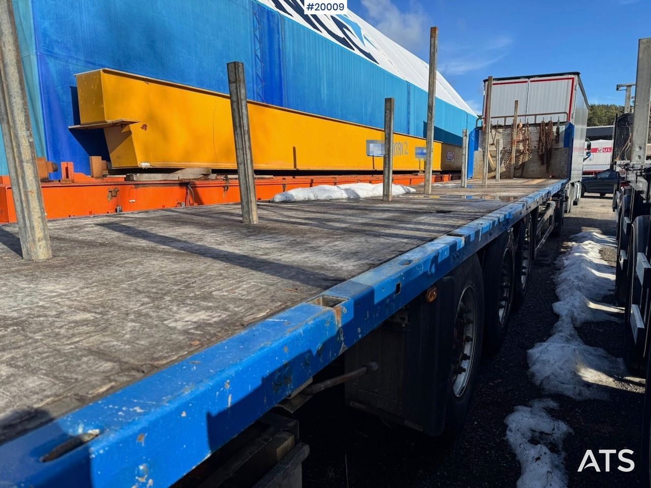 Schmitz Rettsemi - Semirremolque plataforma/ Caja abierta: foto 5 Schmitz Rettsemi - Semirremolque plataforma/ Caja abierta: foto 5