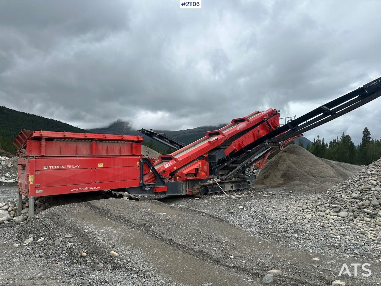Terex Finlay 693+ - Cribadora: foto 1 Terex Finlay 693+ - Cribadora: foto 1