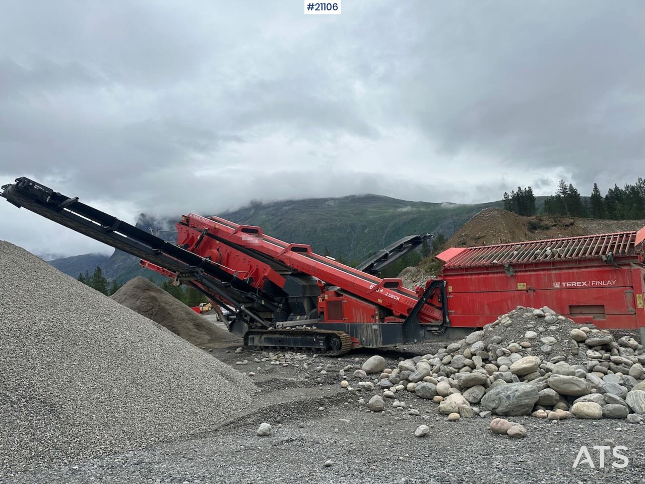 Terex Finlay 693+ sikteverk. - Cribadora: foto 4 Terex Finlay 693+ sikteverk. - Cribadora: foto 4