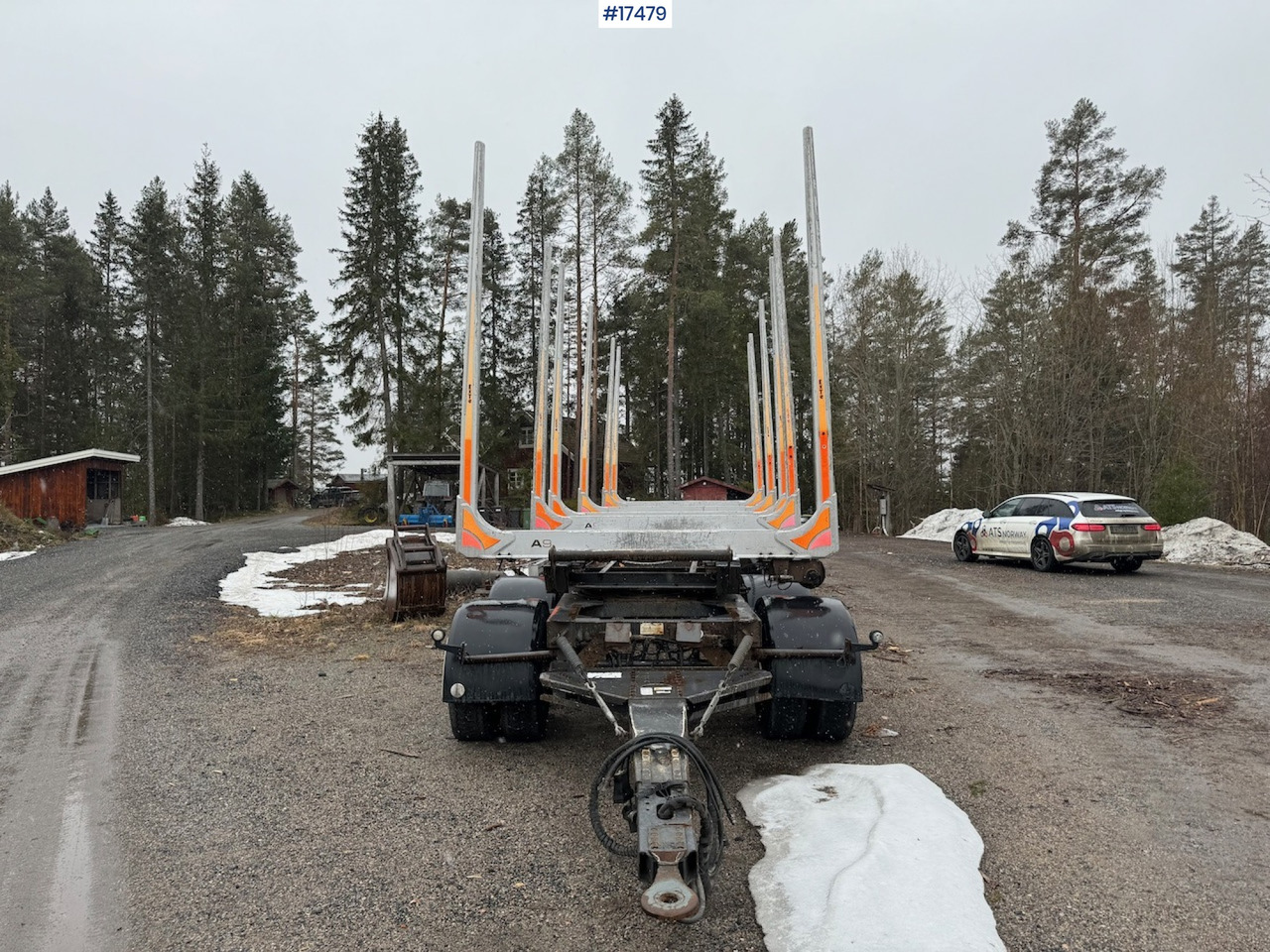 Trailer-Bygg Trailer-Bygg tømmerhenger - Remolque maderero: foto 3 Trailer-Bygg Trailer-Bygg tømmerhenger - Remolque maderero: foto 3