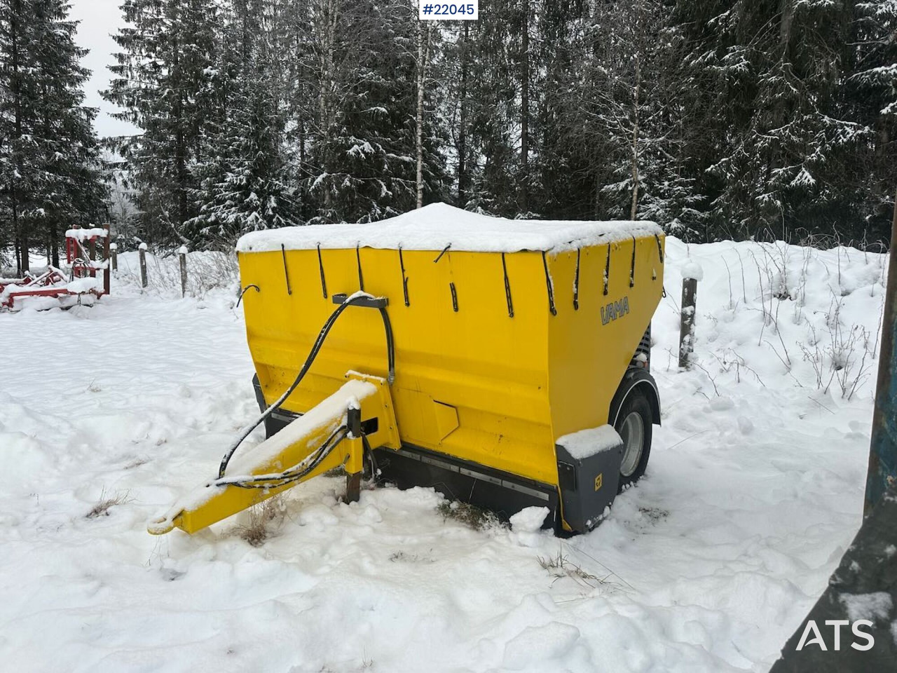 Vama 2015 Vama strøvogn. Lite brukt! - Esparcidor de sal: foto 1 Vama 2015 Vama strøvogn. Lite brukt! - Esparcidor de sal: foto 1