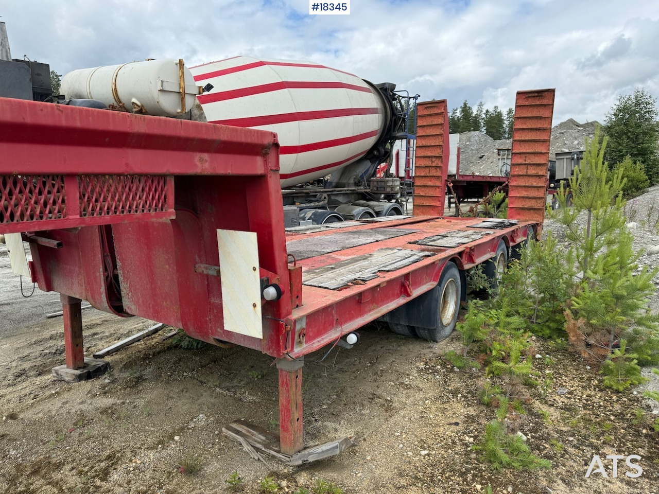 Vang 3 akslet Maskinhenger - Semirremolque portavehículos: foto 1 Vang 3 akslet Maskinhenger - Semirremolque portavehículos: foto 1