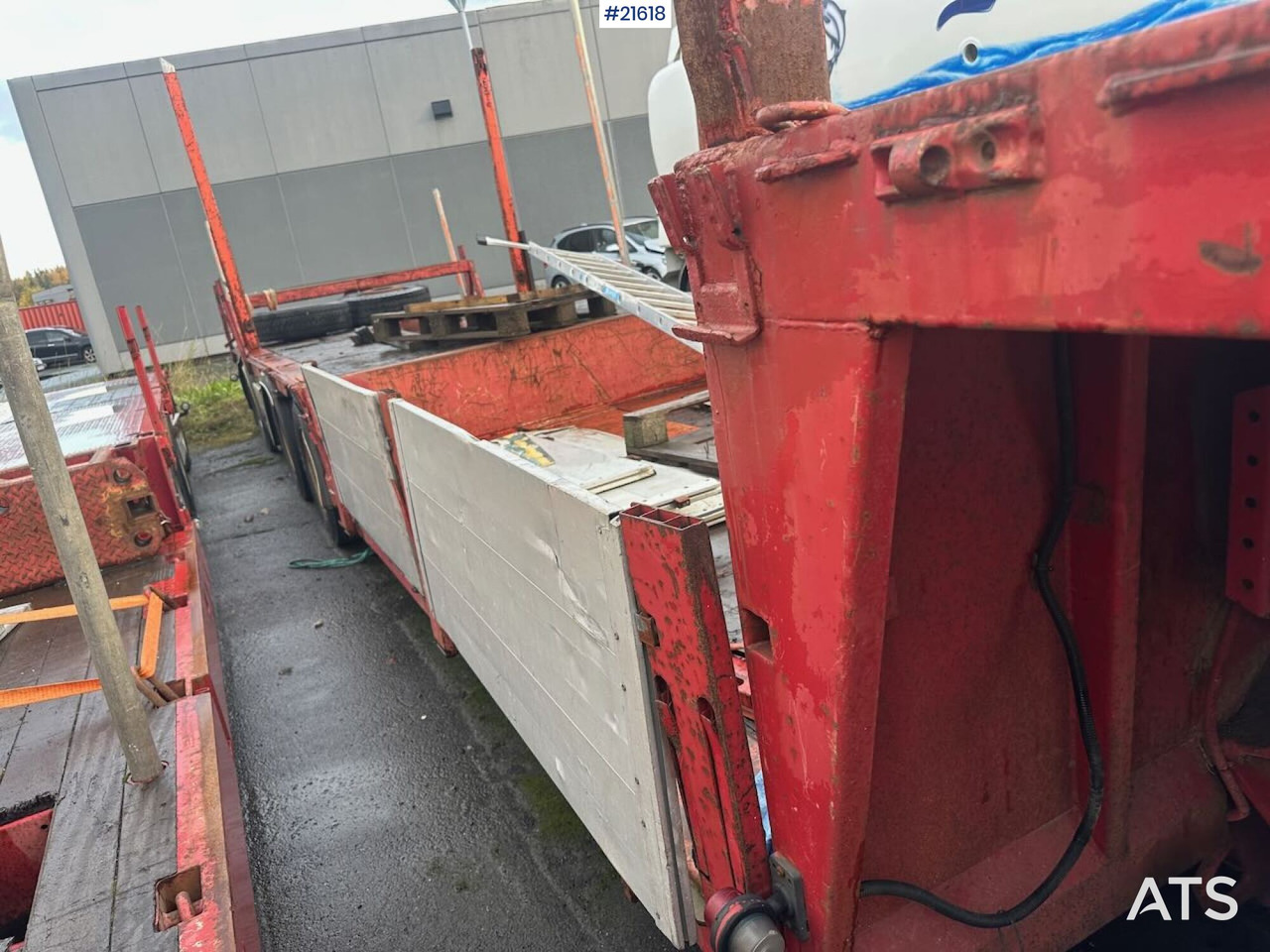 Vang DC 111 Ts 3 akslet brønnhenger - Semirremolque góndola rebajadas: foto 4 Vang DC 111 Ts 3 akslet brønnhenger - Semirremolque góndola rebajadas: foto 4