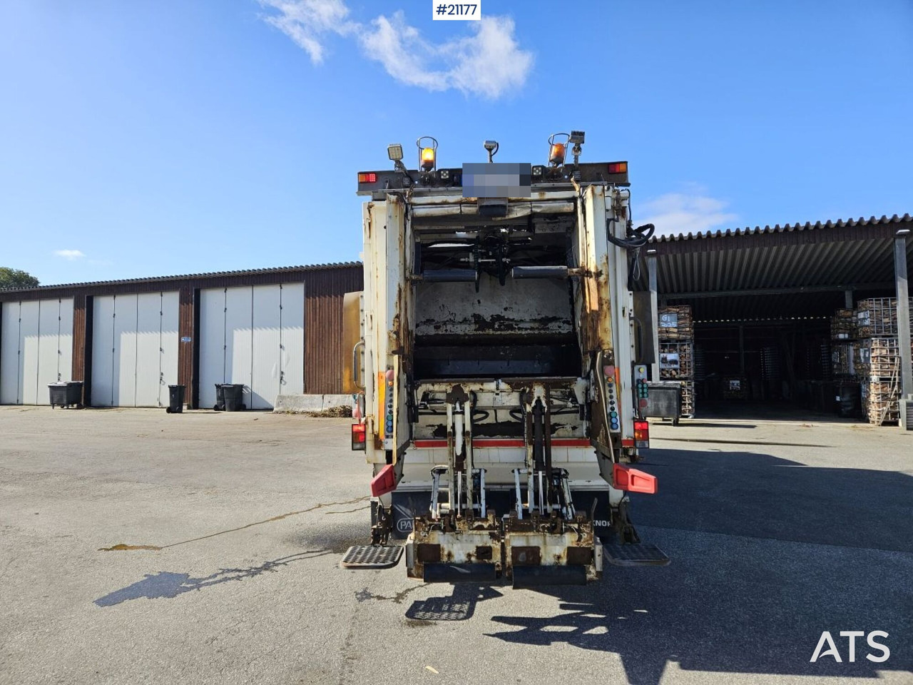 Camión de basura Volvo FM370 6x2 1-kammer komprimatorbil med Zoeller påbygg: foto 6