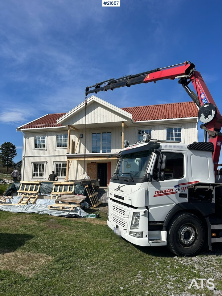 Volvo FM450 Kranbil m/ 21 t/m HMF kran og Løftelem. 194 000 km! - Camión grúa: foto 3 Volvo FM450 Kranbil m/ 21 t/m HMF kran og Løftelem. 194 000 km! - Camión grúa: foto 3