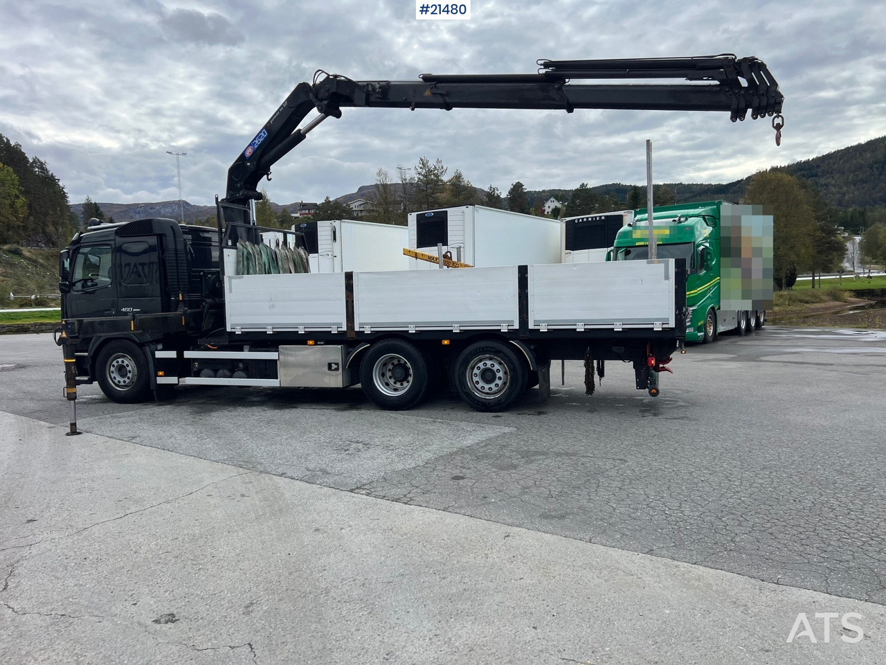 Volvo FM460 6x2 Kranbil m/ 2018 26t/m HMF kran - Camión grúa: foto 5 Volvo FM460 6x2 Kranbil m/ 2018 26t/m HMF kran - Camión grúa: foto 5