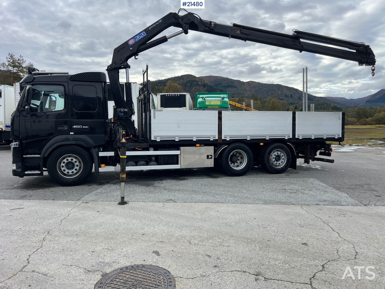 Volvo FM460 6x2 Kranbil m/ 2018 26t/m HMF kran - Camión grúa: foto 2 Volvo FM460 6x2 Kranbil m/ 2018 26t/m HMF kran - Camión grúa: foto 2