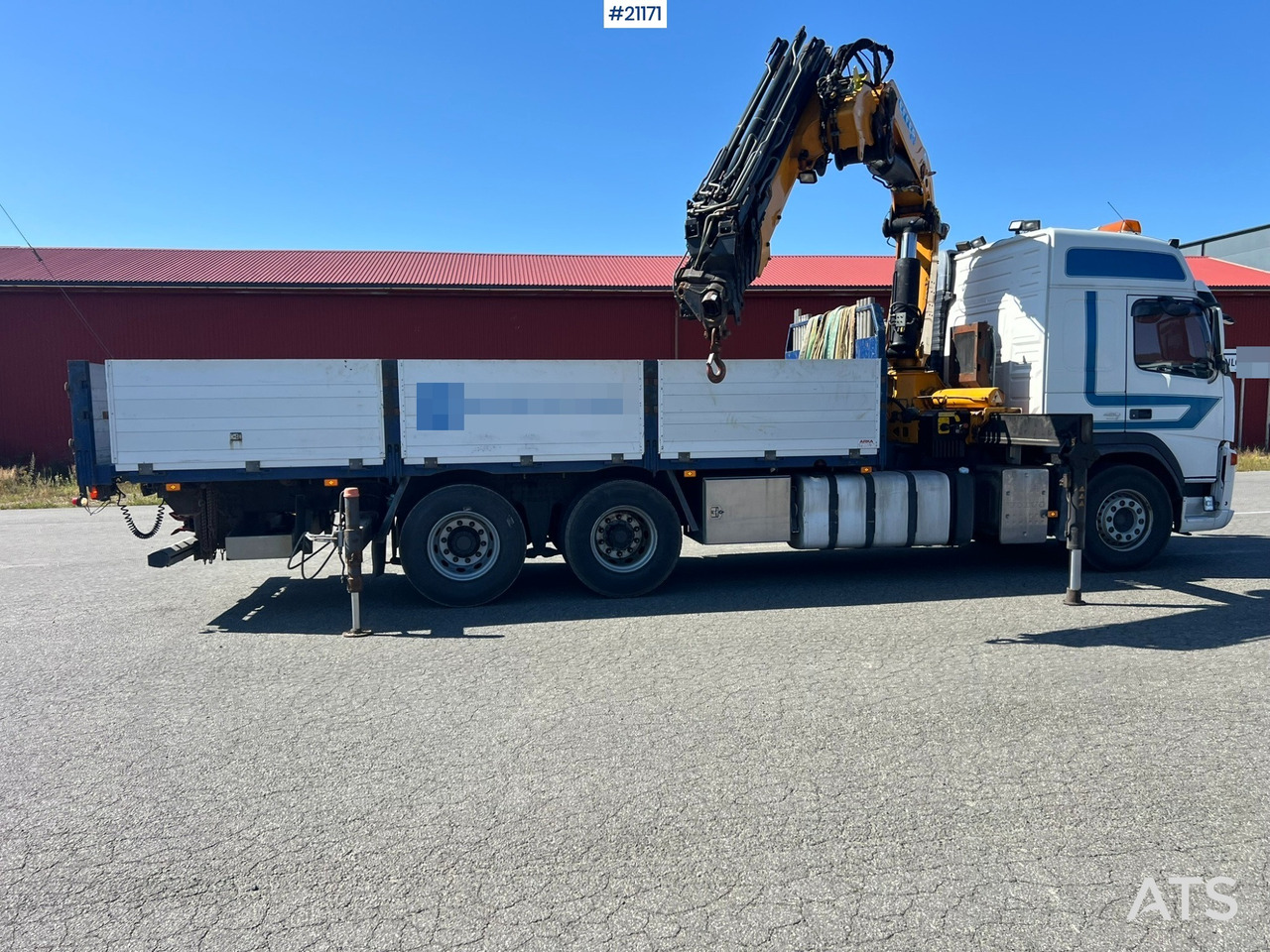 Camión grúa Volvo FM480 kranbil m/2008, 370.11/8S Effer kran SE VIDEO: foto 30 Camión grúa Volvo FM480 kranbil m/2008, 370.11/8S Effer kran SE VIDEO: foto 30