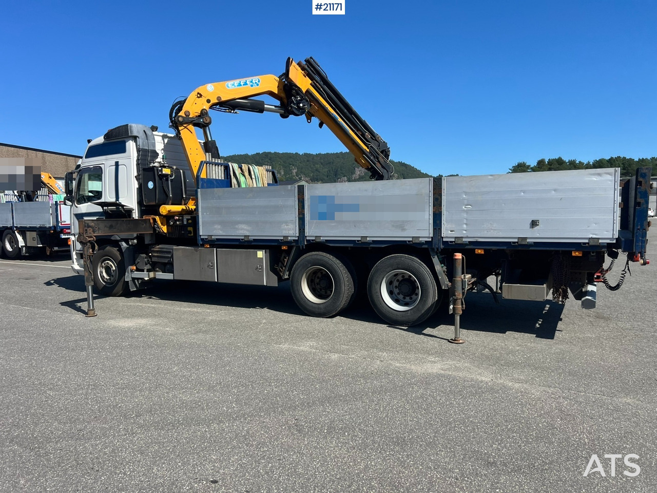 Camión grúa Volvo FM480 kranbil m/2008, 370.11/8S Effer kran SE VIDEO: foto 23 Camión grúa Volvo FM480 kranbil m/2008, 370.11/8S Effer kran SE VIDEO: foto 23