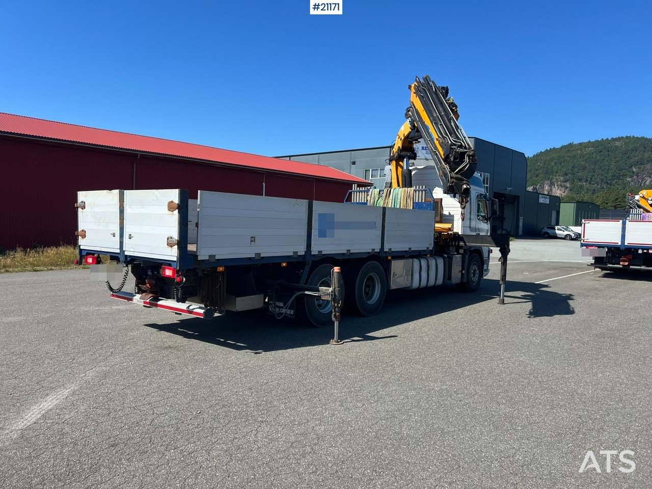 Camión grúa Volvo FM480 kranbil m/2008, 370.11/8S Effer kran SE VIDEO: foto 14 Camión grúa Volvo FM480 kranbil m/2008, 370.11/8S Effer kran SE VIDEO: foto 14