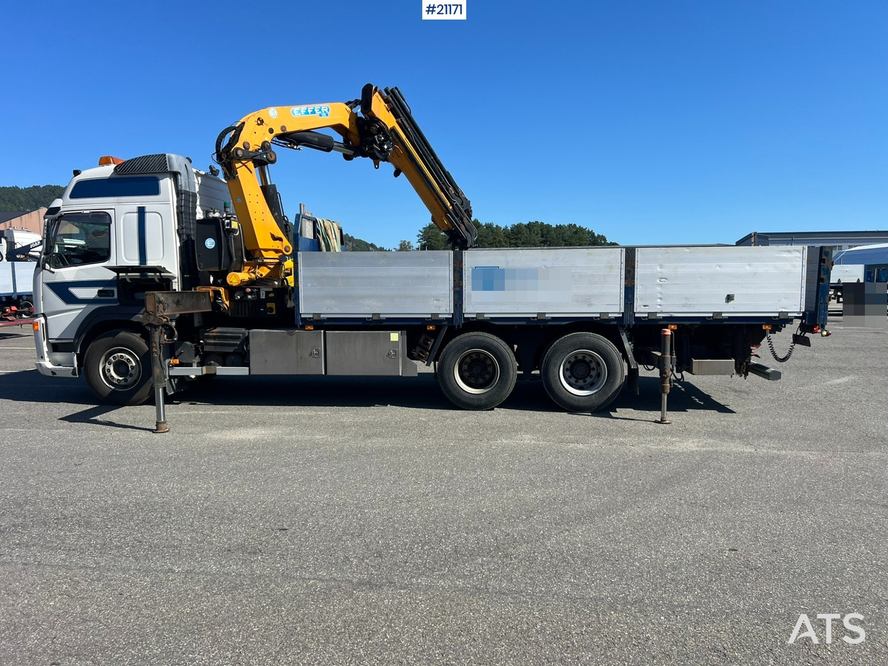 Camión grúa Volvo FM480 kranbil m/2008, 370.11/8S Effer kran SE VIDEO: foto 24 Camión grúa Volvo FM480 kranbil m/2008, 370.11/8S Effer kran SE VIDEO: foto 24