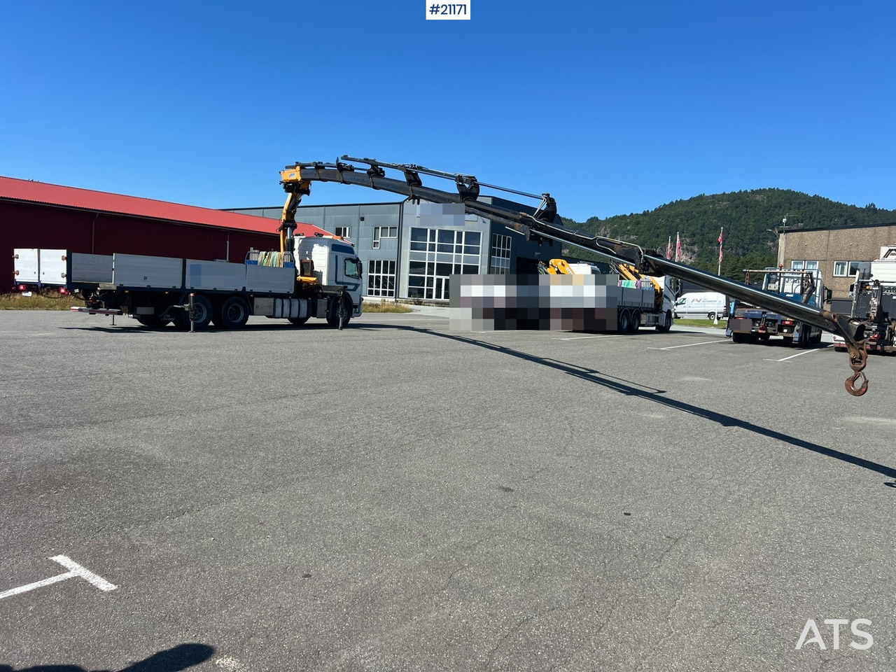 Camión grúa Volvo FM480 kranbil m/2008, 370.11/8S Effer kran SE VIDEO: foto 12 Camión grúa Volvo FM480 kranbil m/2008, 370.11/8S Effer kran SE VIDEO: foto 12