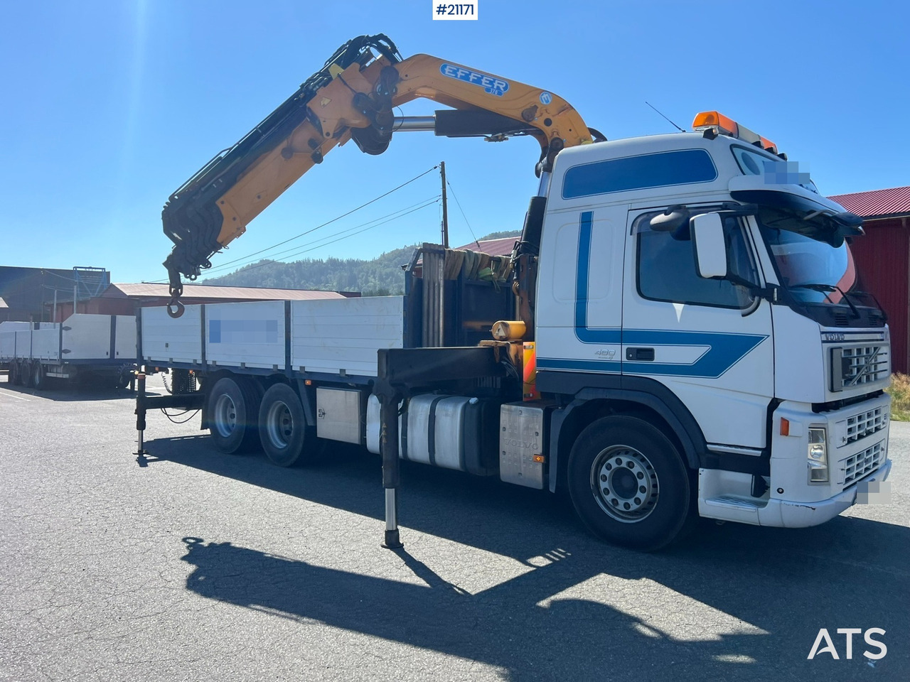 Camión grúa Volvo FM480 kranbil m/2008, 370.11/8S Effer kran SE VIDEO: foto 9 Camión grúa Volvo FM480 kranbil m/2008, 370.11/8S Effer kran SE VIDEO: foto 9