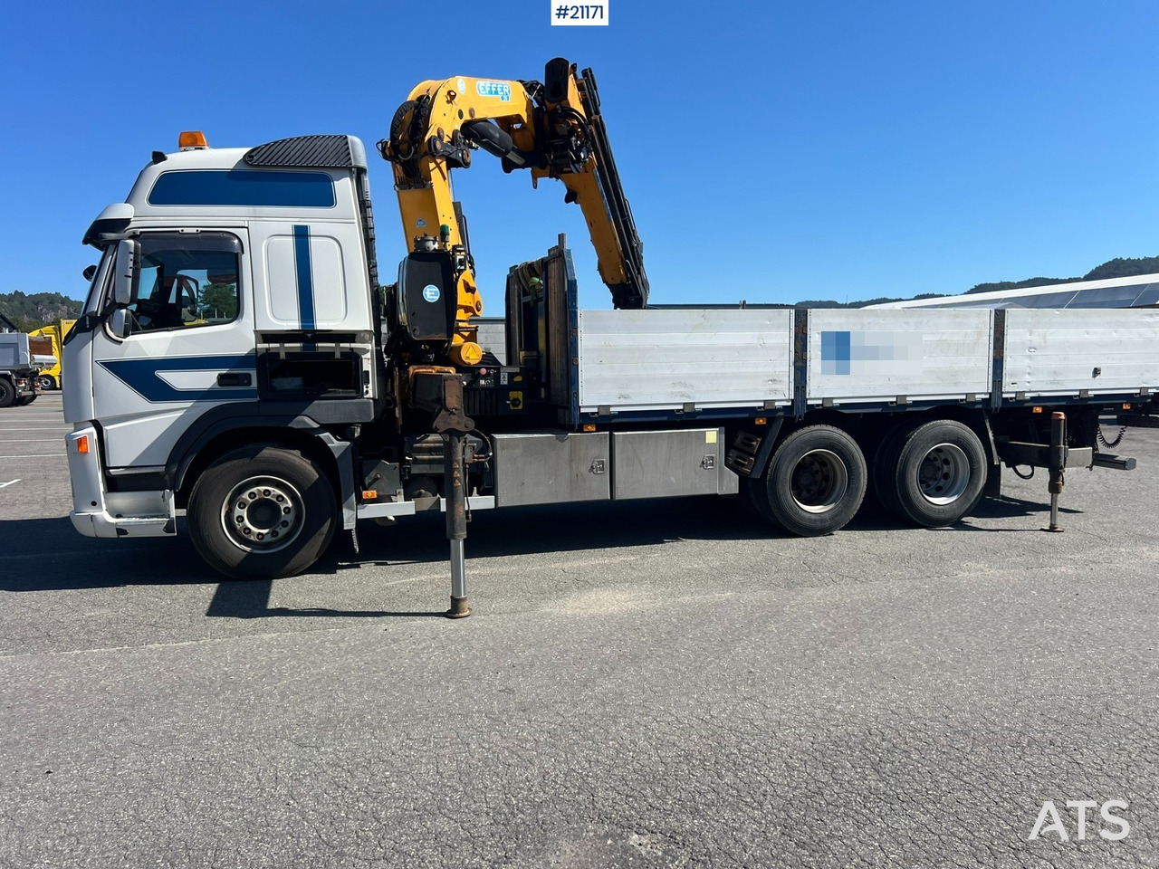 Camión grúa Volvo FM480 kranbil m/2008, 370.11/8S Effer kran SE VIDEO: foto 25 Camión grúa Volvo FM480 kranbil m/2008, 370.11/8S Effer kran SE VIDEO: foto 25