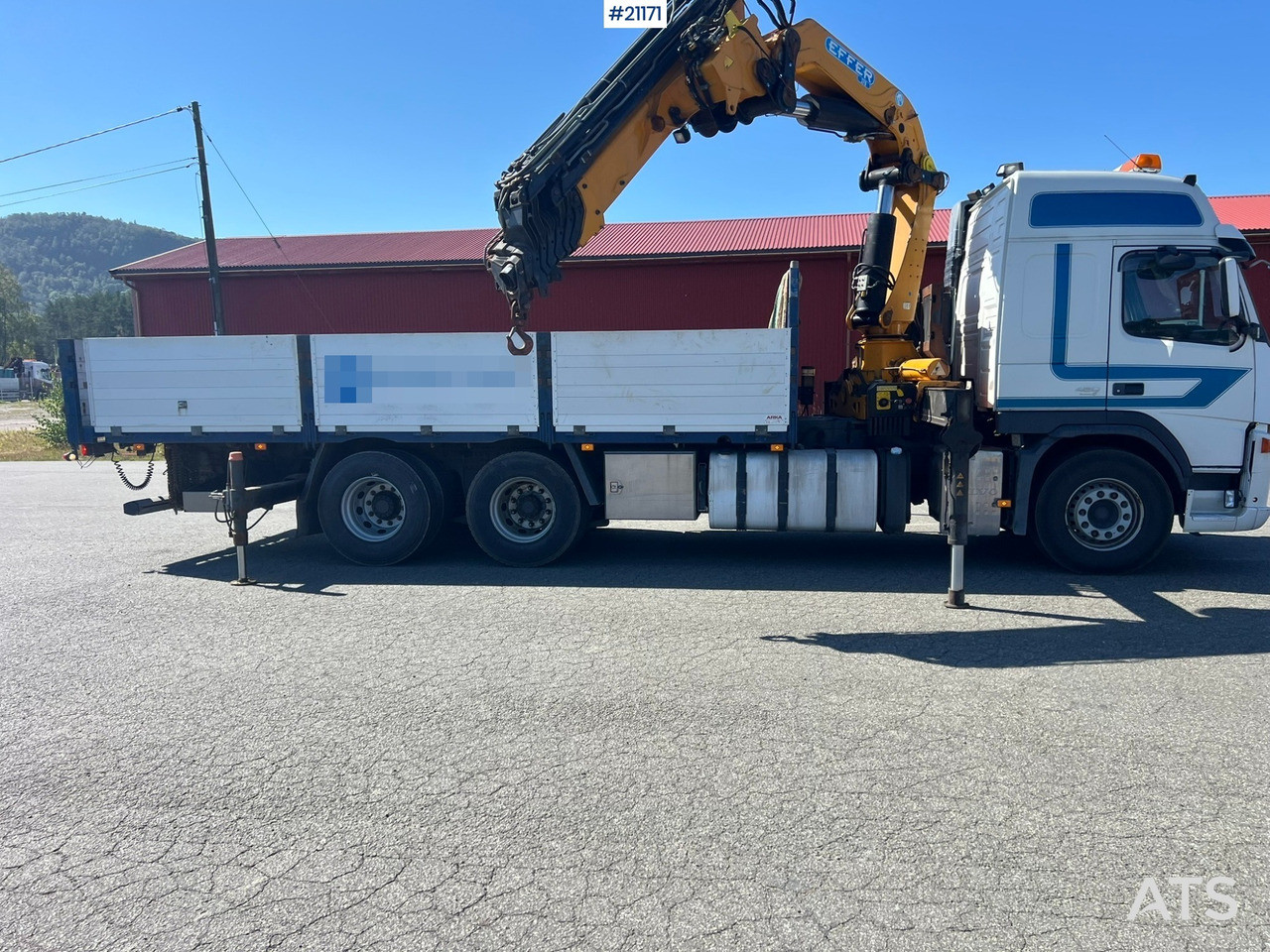 Camión grúa Volvo FM480 kranbil m/2008, 370.11/8S Effer kran SE VIDEO: foto 28 Camión grúa Volvo FM480 kranbil m/2008, 370.11/8S Effer kran SE VIDEO: foto 28