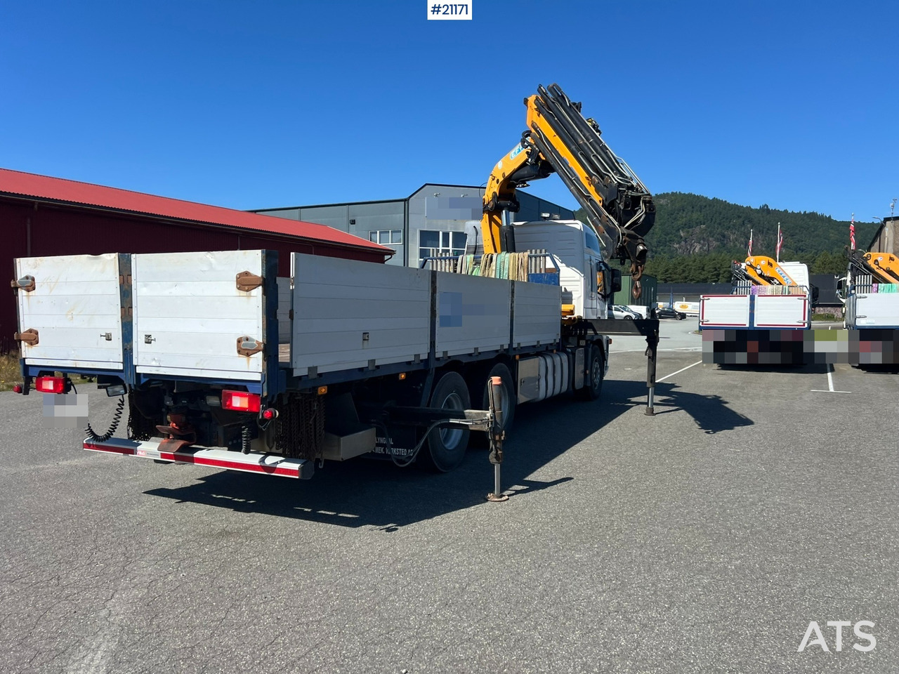 Camión grúa Volvo FM480 kranbil m/2008, 370.11/8S Effer kran SE VIDEO: foto 15 Camión grúa Volvo FM480 kranbil m/2008, 370.11/8S Effer kran SE VIDEO: foto 15