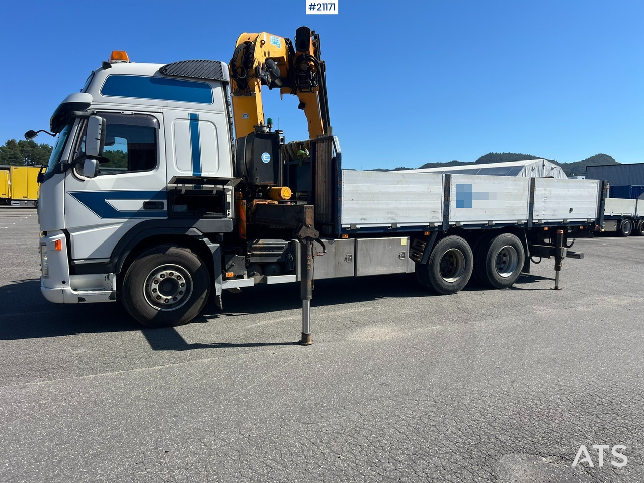 Camión grúa Volvo FM480 kranbil m/2008, 370.11/8S Effer kran SE VIDEO: foto 26 Camión grúa Volvo FM480 kranbil m/2008, 370.11/8S Effer kran SE VIDEO: foto 26