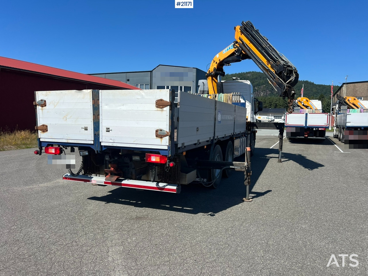 Camión grúa Volvo FM480 kranbil m/2008, 370.11/8S Effer kran SE VIDEO: foto 16 Camión grúa Volvo FM480 kranbil m/2008, 370.11/8S Effer kran SE VIDEO: foto 16