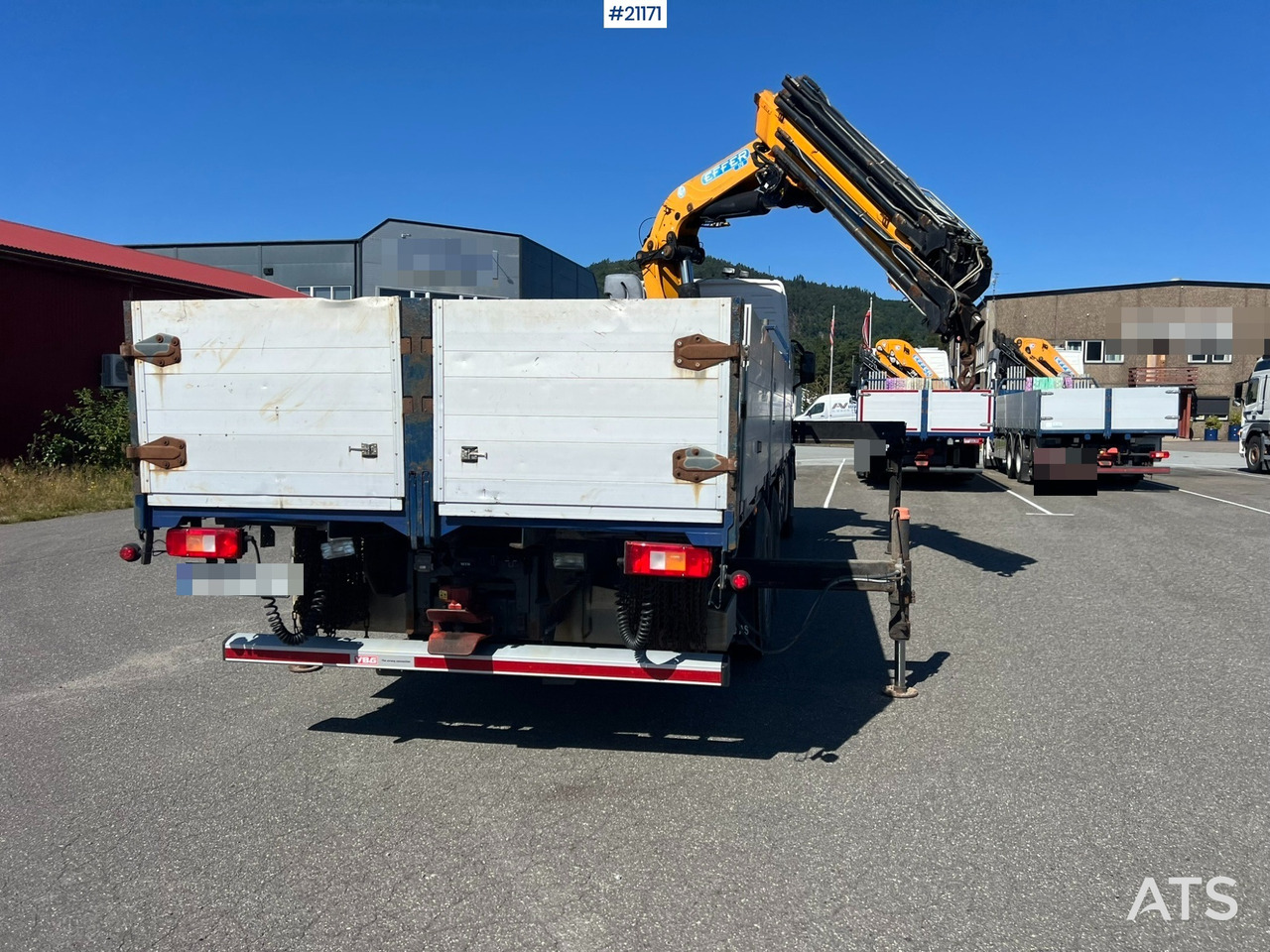 Camión grúa Volvo FM480 kranbil m/2008, 370.11/8S Effer kran SE VIDEO: foto 17 Camión grúa Volvo FM480 kranbil m/2008, 370.11/8S Effer kran SE VIDEO: foto 17