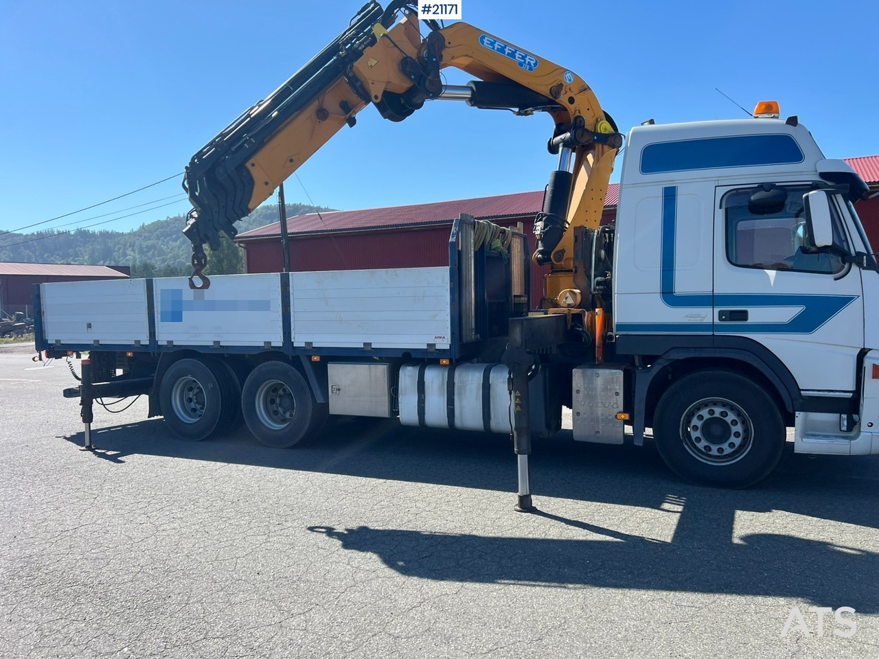 Camión grúa Volvo FM480 kranbil m/2008, 370.11/8S Effer kran SE VIDEO: foto 27 Camión grúa Volvo FM480 kranbil m/2008, 370.11/8S Effer kran SE VIDEO: foto 27