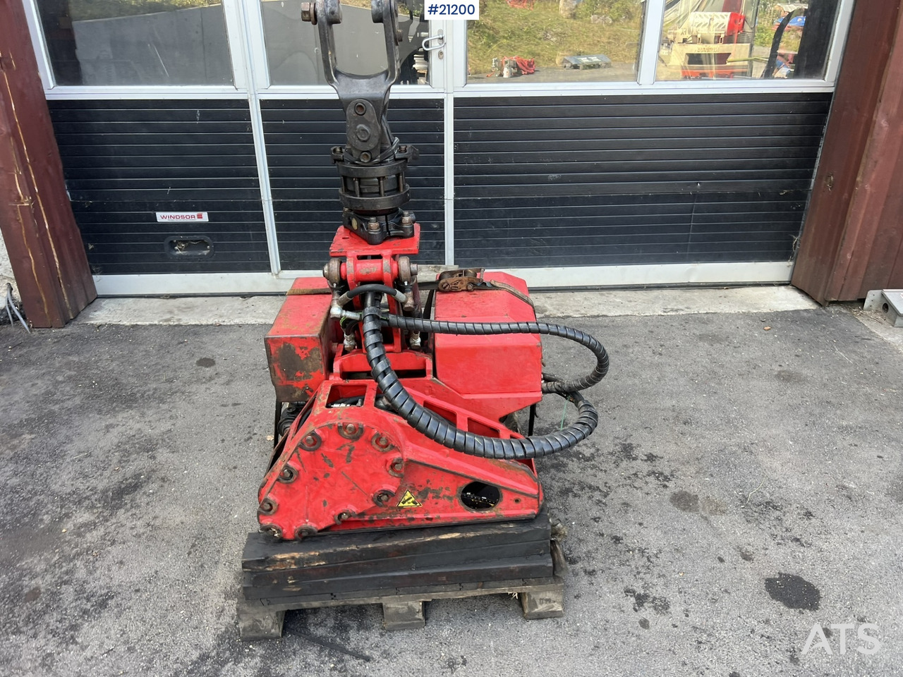 Hogstaggregat SG220RC hogstaggregat for kran m/ ekstra klo, sverd og kjede - Cabezal talador: foto 3 Hogstaggregat SG220RC hogstaggregat for kran m/ ekstra klo, sverd og kjede - Cabezal talador: foto 3