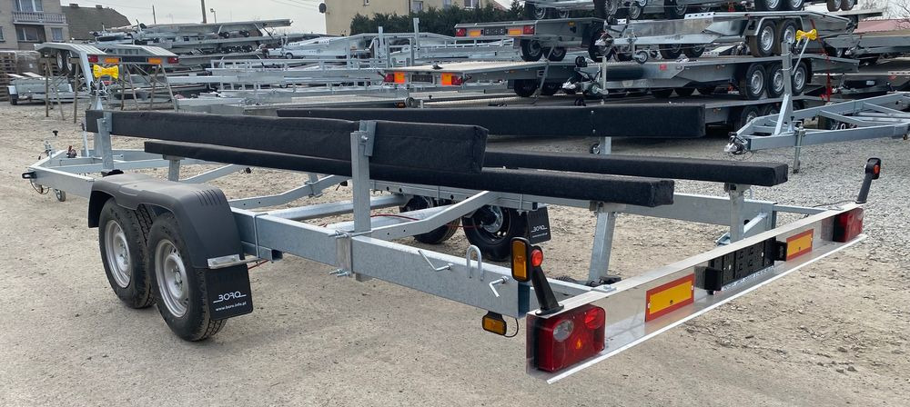 Boro PRZYCZEPA PODŁODZIOWA STYL AMERYKAŃSKI 7,30m - Remolque para barco: foto 3 Boro PRZYCZEPA PODŁODZIOWA STYL AMERYKAŃSKI 7,30m - Remolque para barco: foto 3